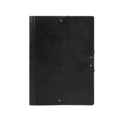 Carpetas de gomas carton Liderpapel Din A3 negro