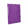 Carpetas de gomas carton prespan Q-Connect Din A4 violeta