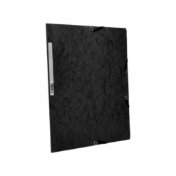 Carpetas de gomas carton prespan Q-Connect Din A4 negro