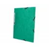 Carpetas de gomas carton prespan Q-Connect Din A4 verde