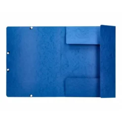 Carpetas de gomas carton prespan Q-Connect Din A4 azul