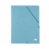Carpetas gomas carton prespan Liderpapel A3 verde