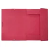 Carpetas gomas carton prespan Liderpapel A3 Rojo/rosado