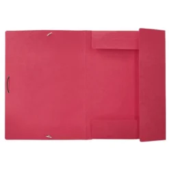 Carpetas gomas carton prespan Liderpapel A3 Rojo/rosado