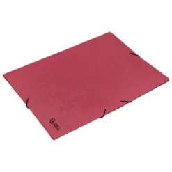 Carpetas gomas carton prespan Liderpapel A3 Rojo/rosado