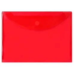 Carpeta sobre con velcro Din A4 Liderpapel rojo