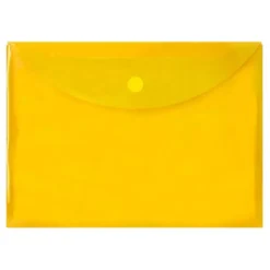 Carpeta sobre con velcro Din A4 Liderpapel amarillo