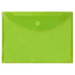 Carpeta sobre con velcro Din A4 Liderpapel verde