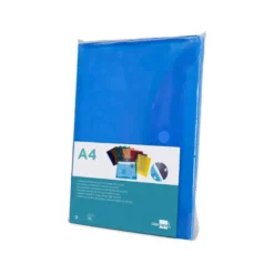 Carpeta sobre con velcro Din A4 Liderpapel azul