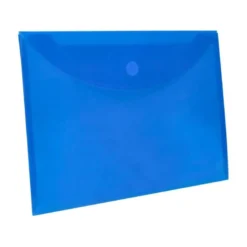 Carpeta sobre con velcro Din A4 Liderpapel azul