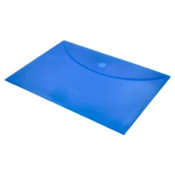 Carpeta sobre con velcro Din A4 Liderpapel azul