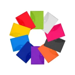 Carpeta sobre con velcro Din A4 Liderpapel colores surtidos