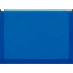 Carpeta sobre cremallera Liderpapel Din A5 azul