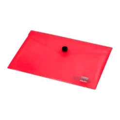 Carpeta sobre Liderpapel cierre broche rojo Din A6