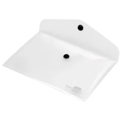 Carpeta sobre Liderpapel cierre broche transparente Din A6