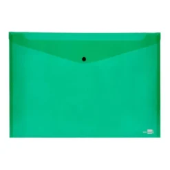 Carpeta sobre Liderpapel cierre broche transparente Din A3
