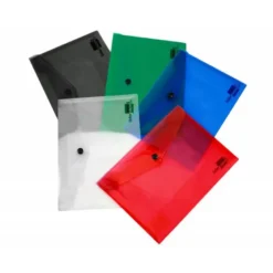 Carpeta sobre Liderpapel cierre broche rojo Din A5