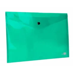 Carpeta sobre Liderpapel con cierre de broche Color verde