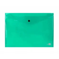 Carpeta sobre Liderpapel con cierre de broche Color verde