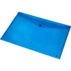 Carpeta sobre Liderpapel con cierre de broche Color azul Din A3