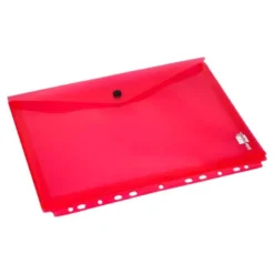 Carpeta tamaño sobre Liderpapel con cierre de broche pack 5