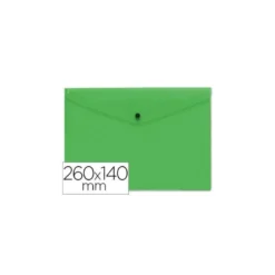 Carpeta tamaño sobre liderpapel broche verde