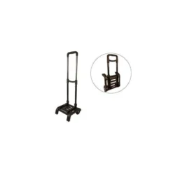 Carrito para mochila liderpapel plegable negro