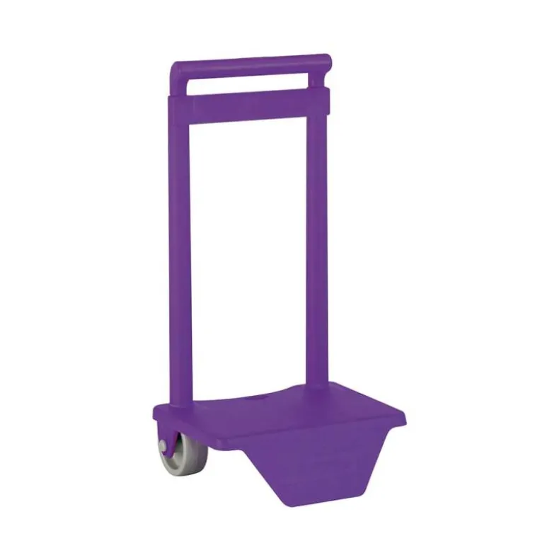 CARRO ESCOLAR SAFTA PORTAMOCHILA GUARDERIA MORADO