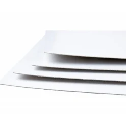 Cartoncillo color gris liderpapel con una cara blanca 350 gr 64x88 cm paquete de 1 kg (5 hojas)