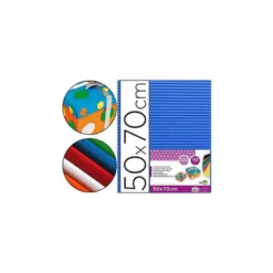 Carton ondulado Liderpapel color azul
