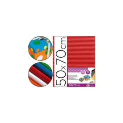 Carton ondulado Liderpapel color rojo