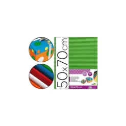 Carton ondulado Liderpapel color verde hoja