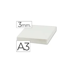 Carton pluma Liderpapel doble cara blanco Din A3 Espesor 3 mm