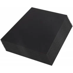 Carton pluma Liderpapel doble cara negro Din A3 Espesor 5 mm