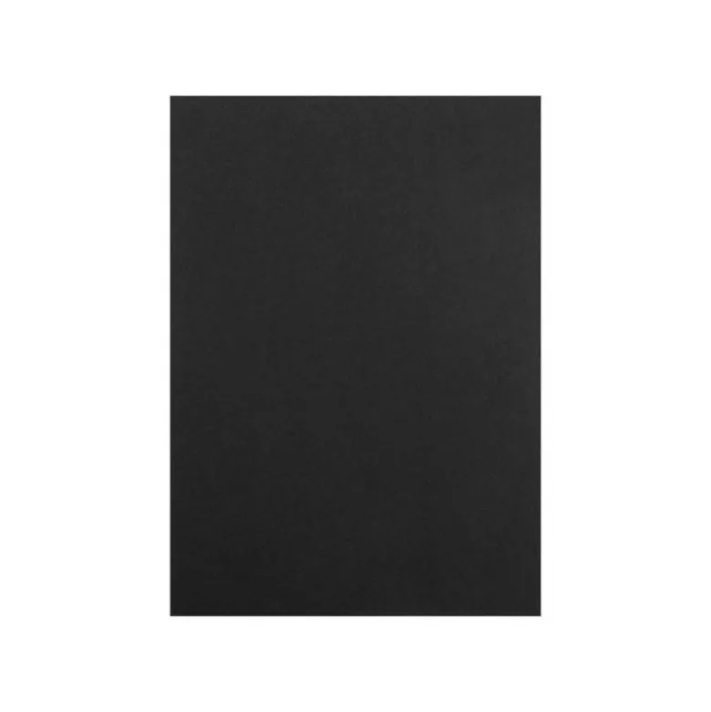 CARTON PLUMA LIDERPAPEL NEGRO DOBLE CARA 70X100CM ESPESOR 5 MM