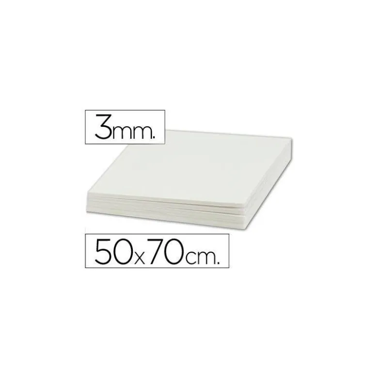 Carton pluma Liderpapel 50 x 70 cm Espesor 3 mm