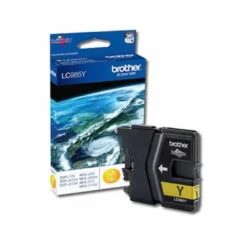 Cartucho Brother amarillo LC-985YBPIM, dcp-j125/dcp-j315w mfc-j265w/mfc-j410/mfc-j415w.