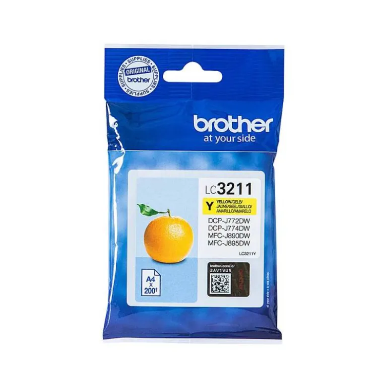 Cartucho Brother LC3211 color Amarillo LC3211Y dcp-j572 / dcp-j772 / dcp-j774 / mfc-j890 / mfc-j895