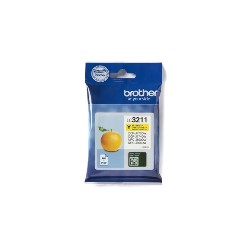 Cartucho Brother LC3211 color Amarillo LC3211Y dcp-j572 / dcp-j772 / dcp-j774 / mfc-j890 / mfc-j895