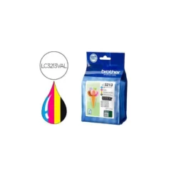 Cartucho Brother LC3213 con 4 colores LC3213VAL dcp-j572 / dcp-j772 / mfc-j890