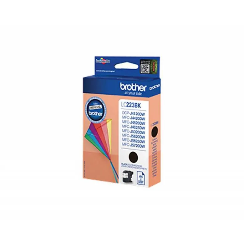 Cartucho Brother LC223BK color Negro dcp4120dw mfcj4420dw mfcj4620dw mfcj5320dw