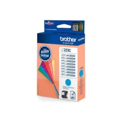 Cartucho Brother LC223CBP color Cian dcp4120dw mfcj4420dw mfcj4620dw mfcj5320dw