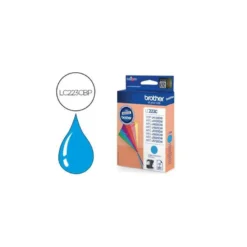 Cartucho Brother LC223CBP color Cian dcp4120dw mfcj4420dw mfcj4620dw mfcj5320dw