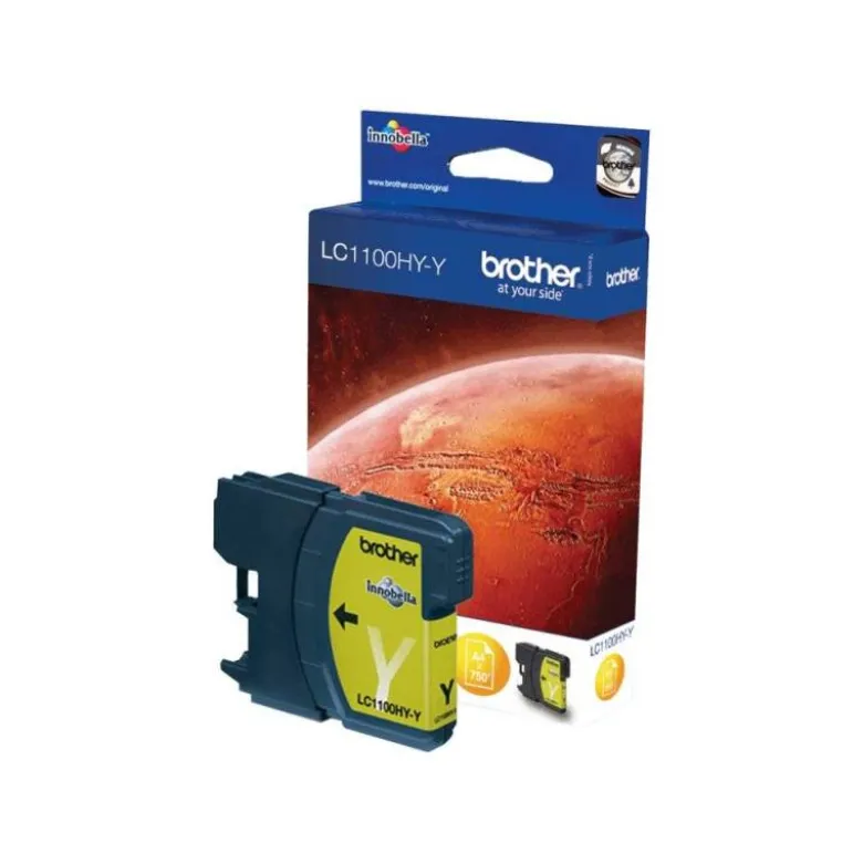 Cartucho Brother LC-1100HYY Amarillo