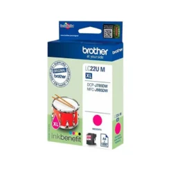 Cartucho Brother LC22UM XL color magenta LC22UMBP dcp-j785dw / dcp-j785dwxl / mfc-j985dw / mfc-j985dw