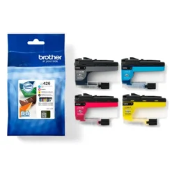CARTUCHO BROTHER LC426VAL NEGRO, CIAN, MAGENTA Y AMARILLO mfcj4340dw / 4540dw / 4540dwxl