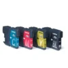 Cartucho Brother LC-1100VALBP Tricolor + Negro