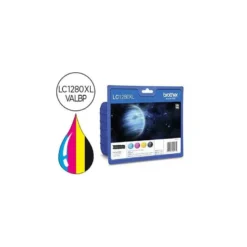 Cartucho Brother LC-1280XL VALBP mfc-j6510dw mfc-j6710dw mfc-j6910dw.
