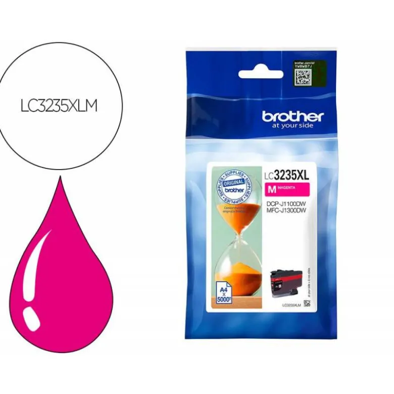 CARTUCHO BROTHER LC3235XLM COLOR MAGENTA dcp-j1100dw / mfc-j1300dw