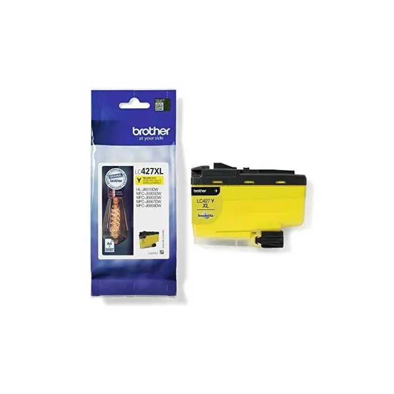 CARTUCHO BROTHER LC427XLY AMARILLO mfcj4340dw / 4540dw / 4540dwxl
